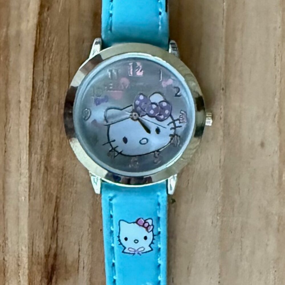 Hello Kitty Watch, Water Resistant, Stainless Steel Back